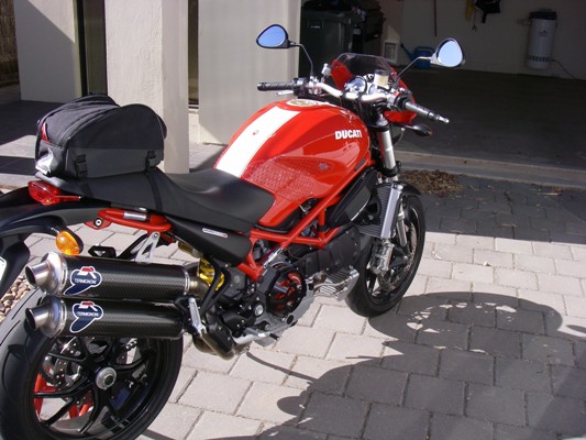 Ducati Monster with Ventura Bag