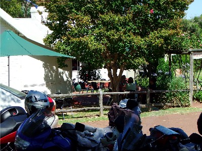 Outside Eliza'a Restuarant Outside Eliza'a Restuarant