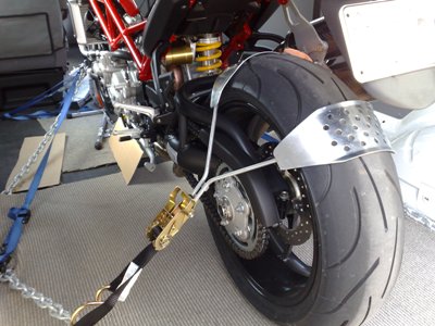 Tyre Down on Left Tyre Down on Left