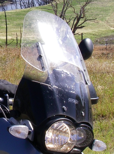 Vario Screen on BMW R1200GS Vario Screen on BMW R1200GS